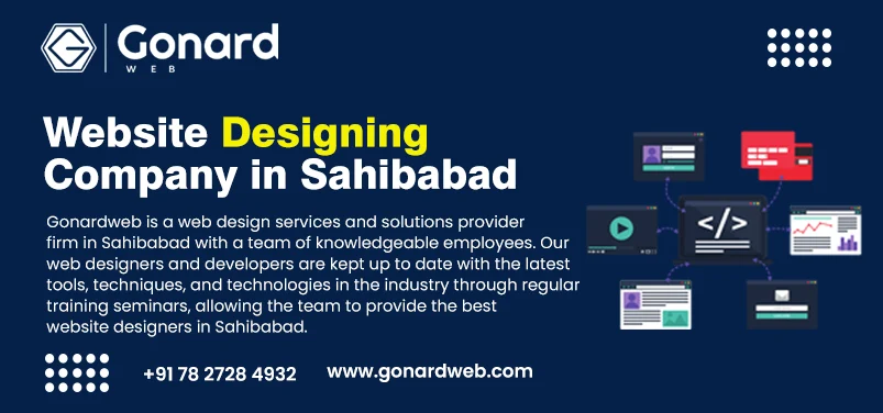 Website Designing Company in Sahibabad Ghaziabad by Gonardweb