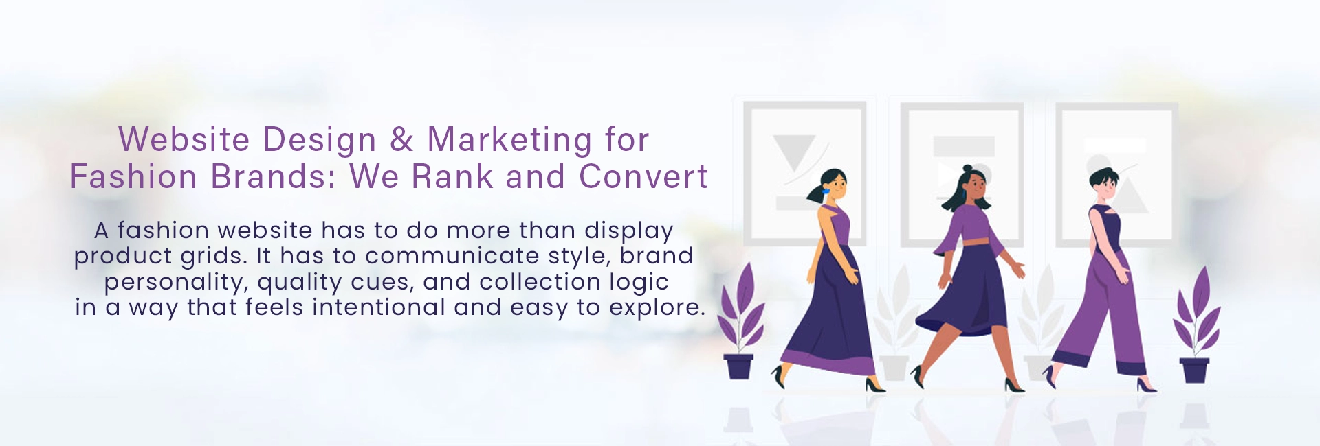 Website design and marketing strategy for fashion brands by GonardWeb, focused on product discovery, SEO, and conversions